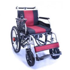 电动轮椅车折叠轻便残疾人老年人老人代步车小轮 加宽轮46A5大轮轮椅